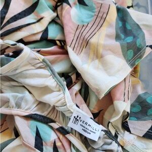 Women's Floral Maxi Dress - Multicolor